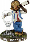 Набор «На посошок обезьяна»: фигурка, рюмка