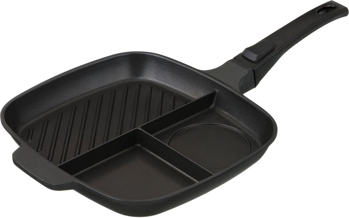 Сковорода-гриль с 3-мя отделениями | Agness