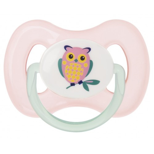 Соска-пустышка силиконовая каплевидная «Совы» (0+) | Мир детства