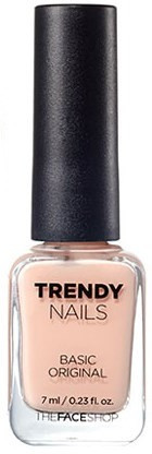 Лак для ногтей «Basic Original», оттенок BR805 | Trendy Nails | The Face Shop