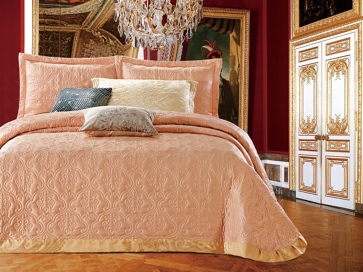 Покрывало (арт. QV2426-3 код2165, суперевро, размер 240х260, 2 наволочки 50x70) | Tango