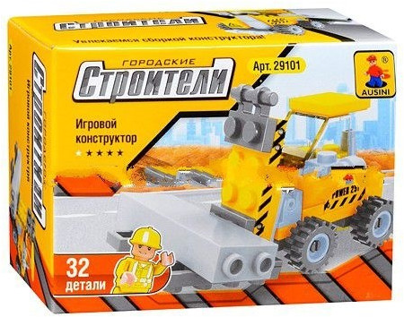 Конструктор «Строители: Мини вилочный погрузчик», 32 детали | Городские строители | Enlighten Brick