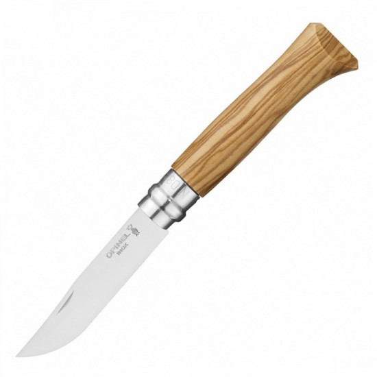 Нож складной «Opinel №8», рукоять из оливкового дерева