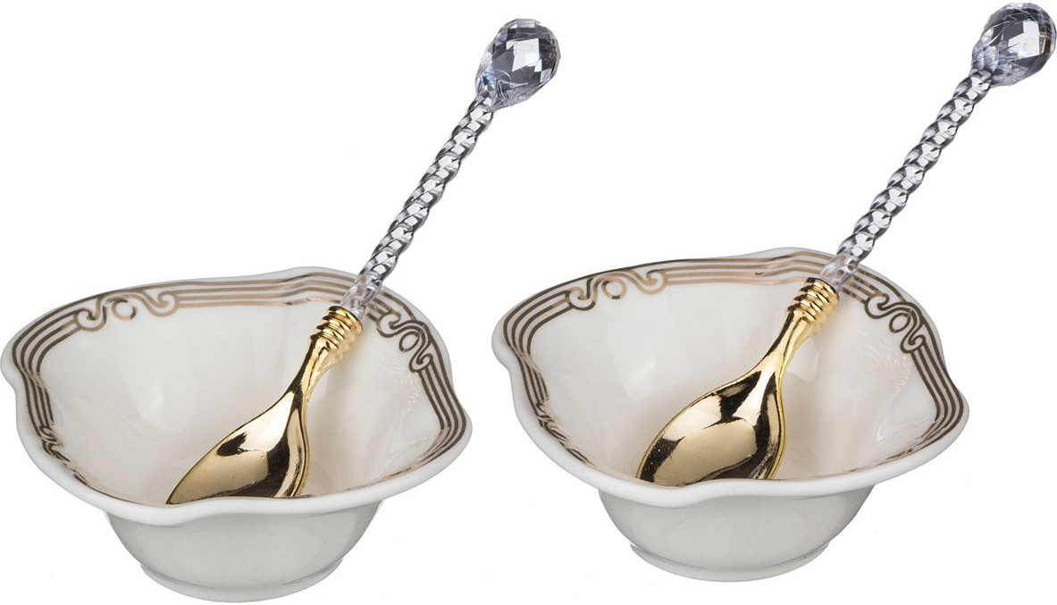 Набор розеток с ложками (4 предмета) | England collection | Lefard