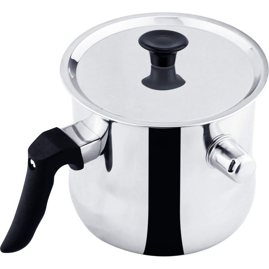 Молоковарка со свистком и крышкой, 2 л | Agness