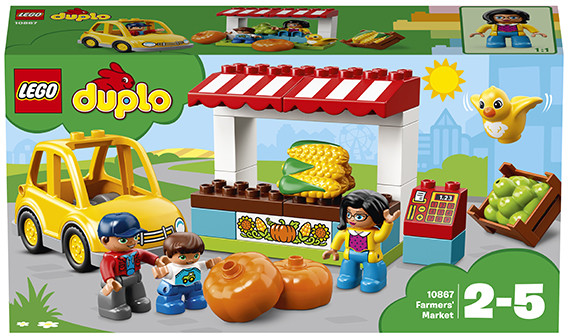 Конструктор «Фермерский рынок» | LEGO Duplo | LEGO (ЛЕГО)