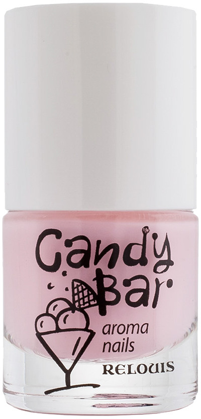 Лак для ногтей с ароматом «Candy Bar», оттенок 03 Клубника | RELOUIS