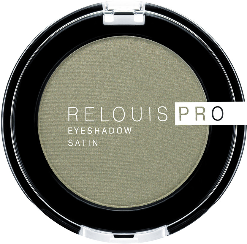 Тени для век «Eyeshadow Satin», оттенок 35 Green Tea | RELOUIS PRO | RELOUIS