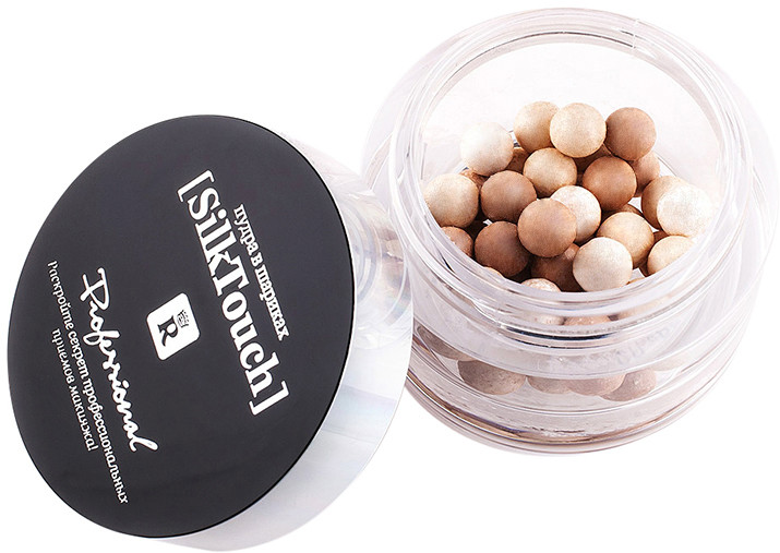 Пудра в шариках «Silk Touch», оттенок 03 Натуральный бежевый | Professional | RELOUIS