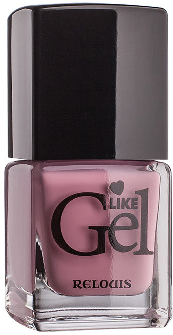 Лак для ногтей с гелевым эффектом «Like Gel», оттенок 02 Кашемировая роза | RELOUIS