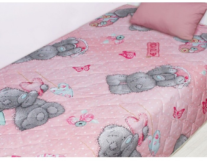 Покрывало детское стеганое «Teddy с подарком» | Mona Liza