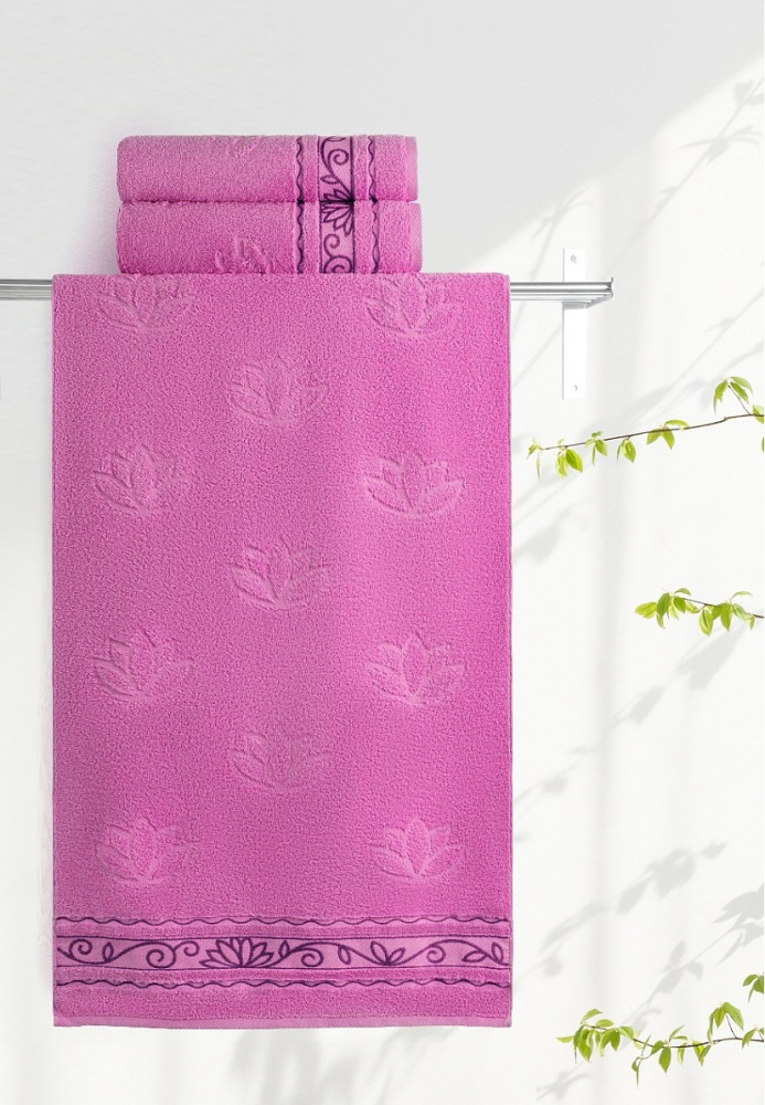 Полотенце махровое | Лотос | Aquarelle