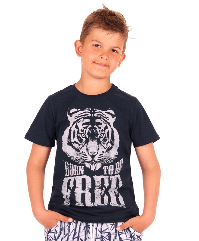 Футболка для мальчиков | Уссурийский тигр | Апрель