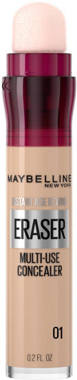 Мультифункциональный консилер «Instant Eraser», оттенок 01 Светло-бежевый