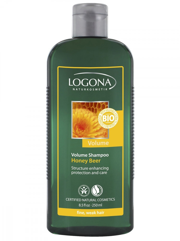 Шампунь для объема с пивом и медом | Logona