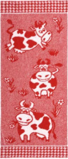 Полотенце махровое «Happy cow» | Happy cow | ДМ Текстиль