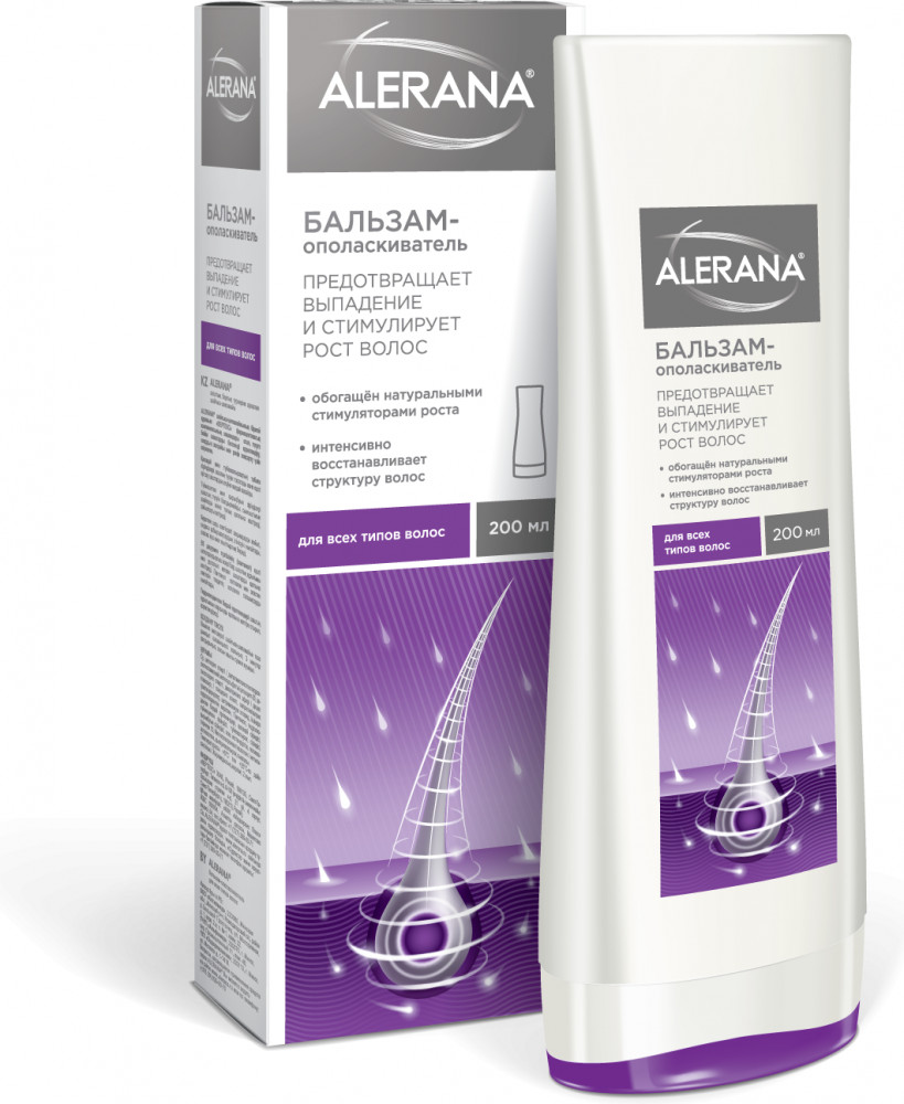 Бальзам-ополаскиватель для всех типов волос | ALERANA