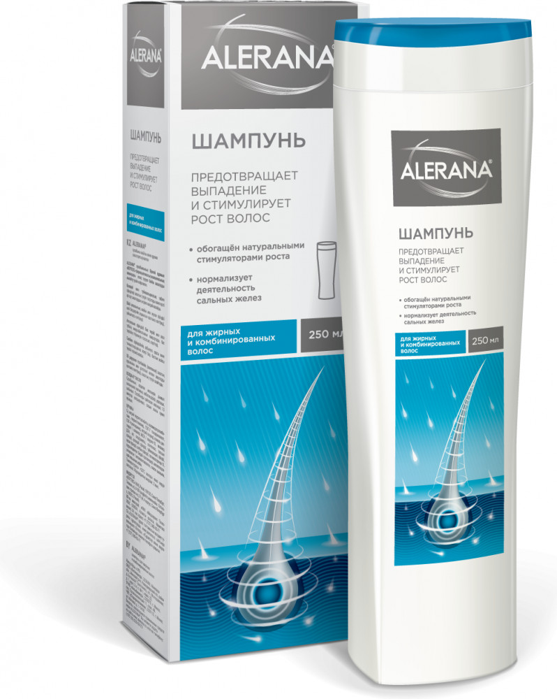 Шампунь для жирных и комбинированных волос | ALERANA