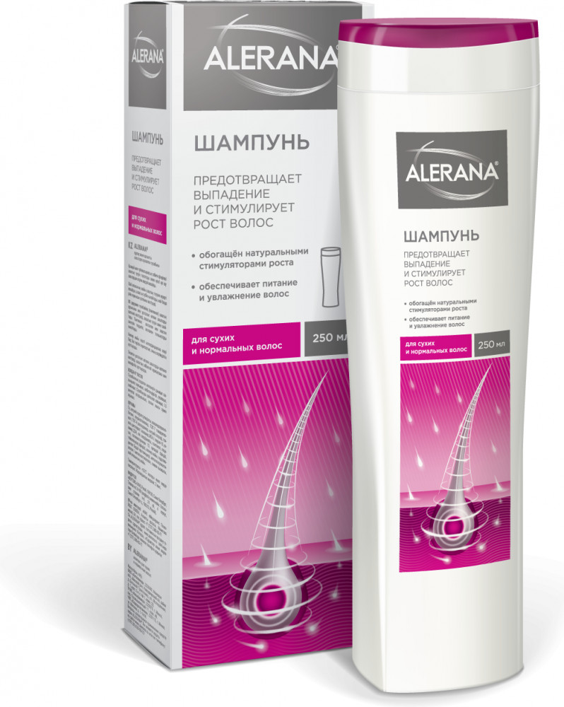 Шампунь для сухих и нормальных волос | ALERANA
