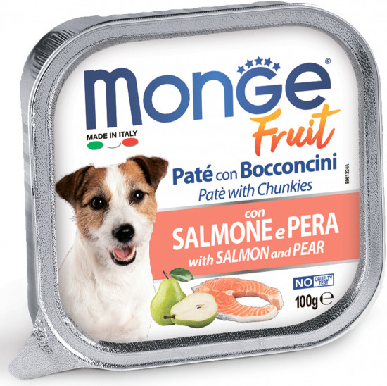 Корм для собак Fruit «Паштет с лососем и грушей» (100 г)