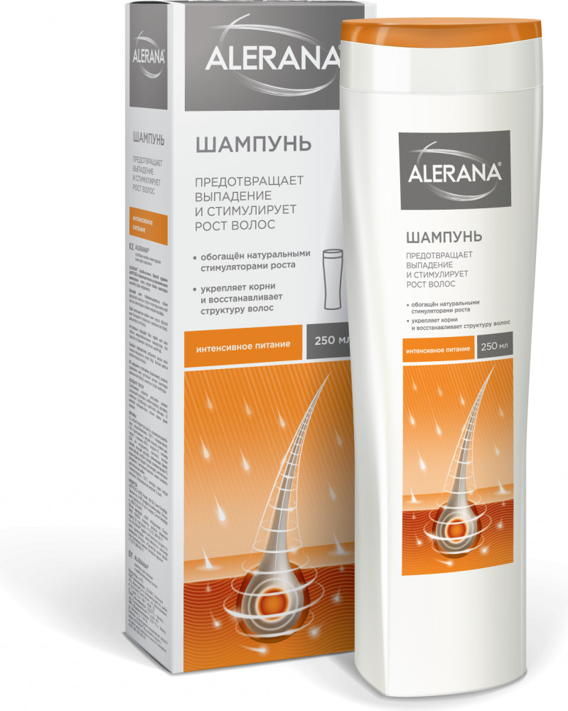 Шампунь для волос интенсивное питание | ALERANA