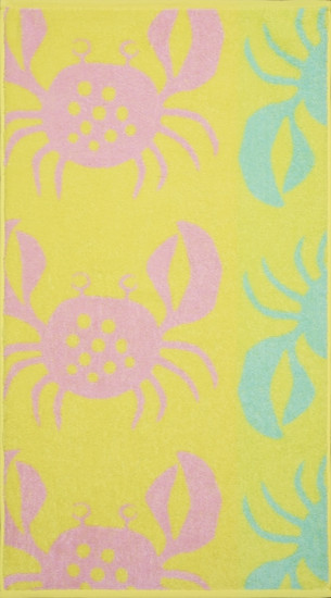 Полотенце махровое «Crabs» (ДМ-люкс, 70х130)