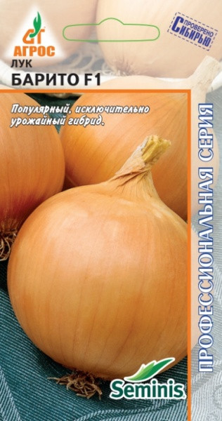 Семена. Лук «Барито» F1 200 шт | Профессиональная серия | Seminis