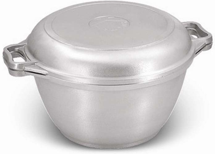 Казан с крышкой сковородой | Kukmara