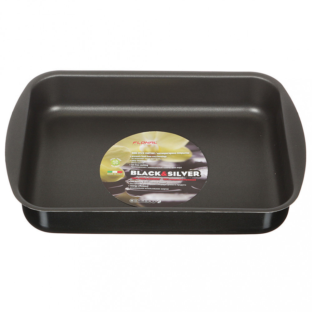 Форма для запекания с тефлоновым покрытием «Black&Silver» | Black&Silver | Flonal