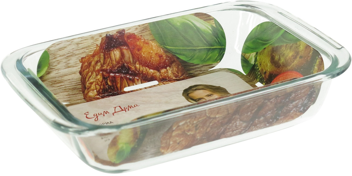 Форма стеклянная прямоугольная | Едим дома