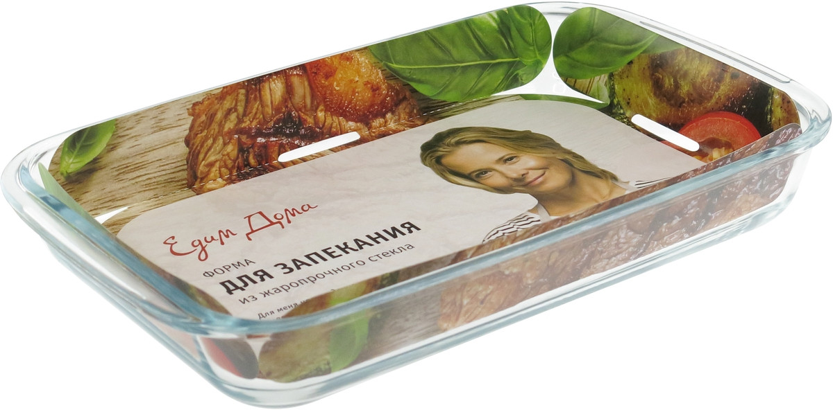 Форма стеклянная прямоугольная | Едим дома