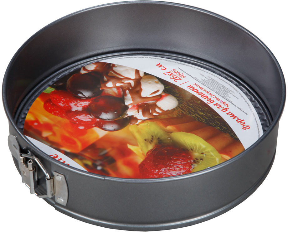 Разъемная форма для выпечки (24х7 см), мрамор | Appetite