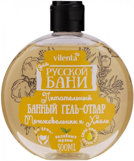 Банный гель-отвар питательный
