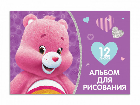 Альбом для рисования (А5, 12 листов), в ассортименте
