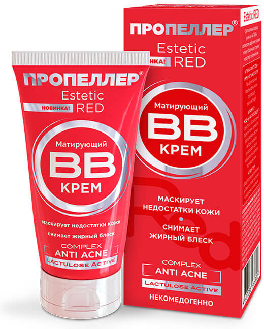 ВВ крем для лица «Complex anti-acne» | Estetic RED | Пропеллер