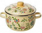 Кастрюля эмалированная «Луговые цветы»