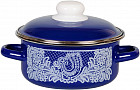 Кастрюля эмалированная «Вологодское кружево»