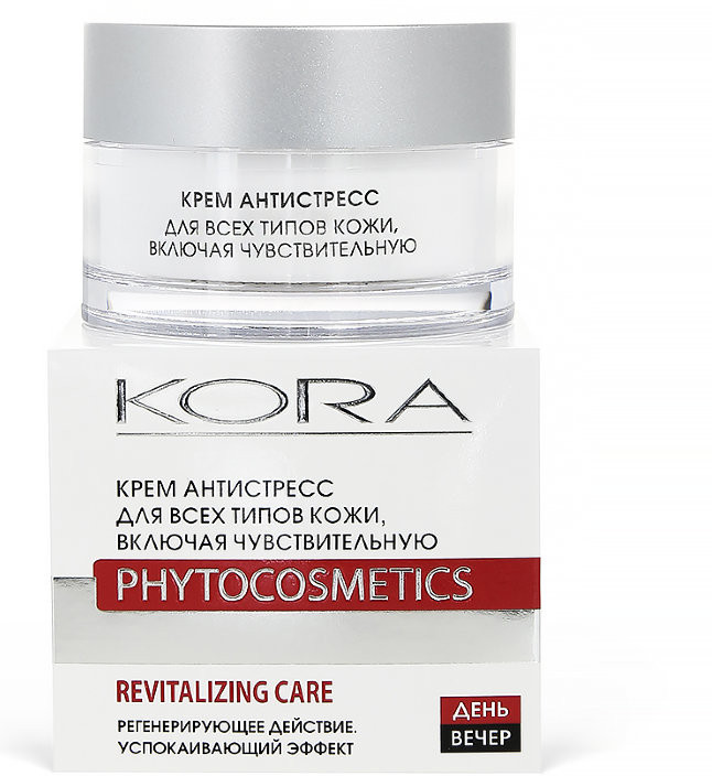 Крем антистресс для всех типов кожи лица | KORA