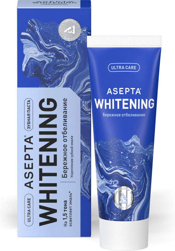 Зубная паста «Бережное отбеливание» | Plus | Асепта
