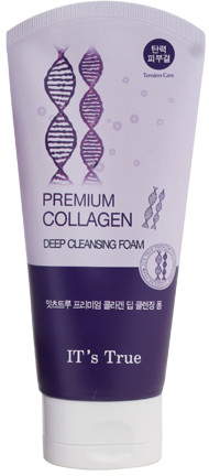 Пенка для умывания «Premium Collagen» с коллагеном | IT’s True | Dr. Cellio