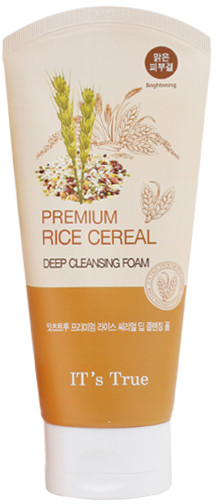 Пенка для умывания «Premium Rice Cereal» с экстрактом риса | IT’s True | Dr. Cellio