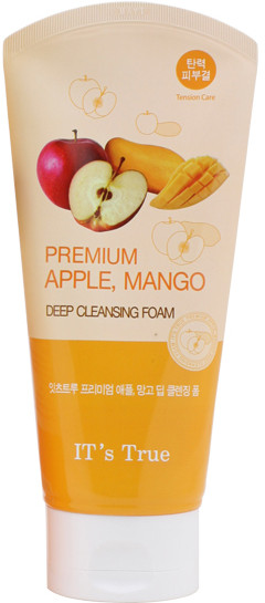 Пенка для умывания «Premium Apple, Mango» с экстрактом яблока и манго