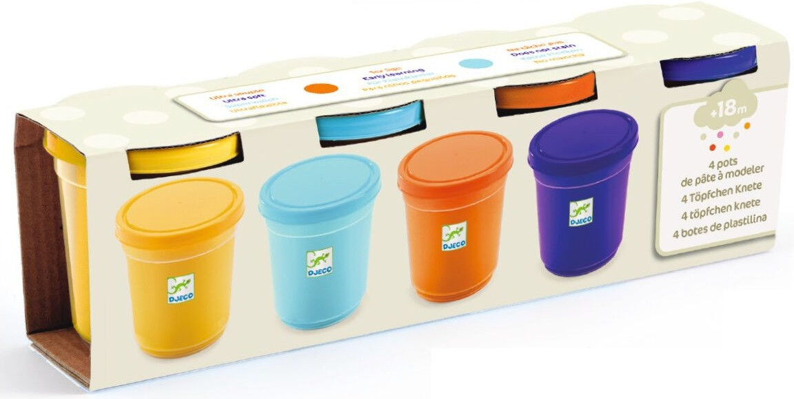 Набор пластилина (4 цвета) | Djeco