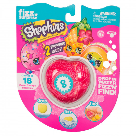 Шипучее сердечко FIZZ N Surprise Shopkins