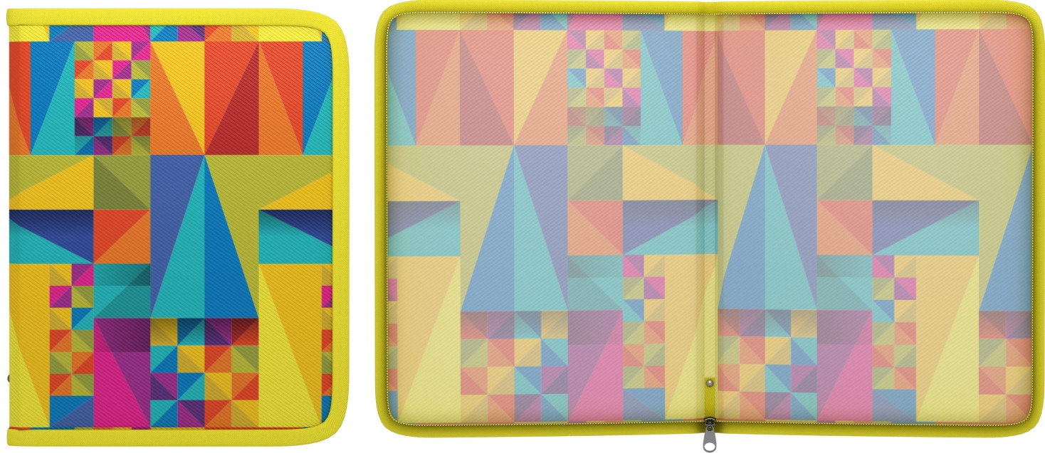 Папка на молнии «Arlecchino» А5+ | Arlecchino | Erich Krause