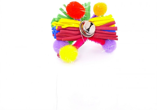 Игрушка «Разноцветный бант», 7 см