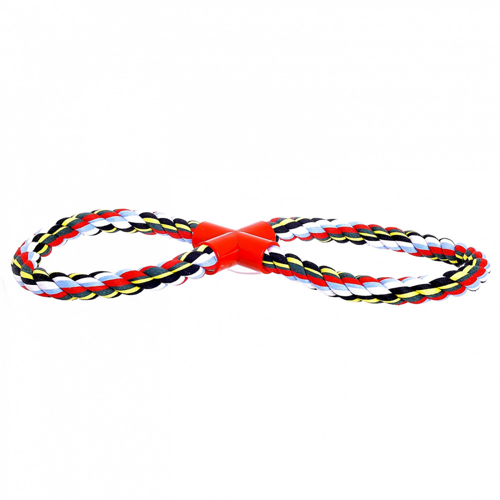 Игрушка для собак «2 кольца из каната», хлопок | Papillon