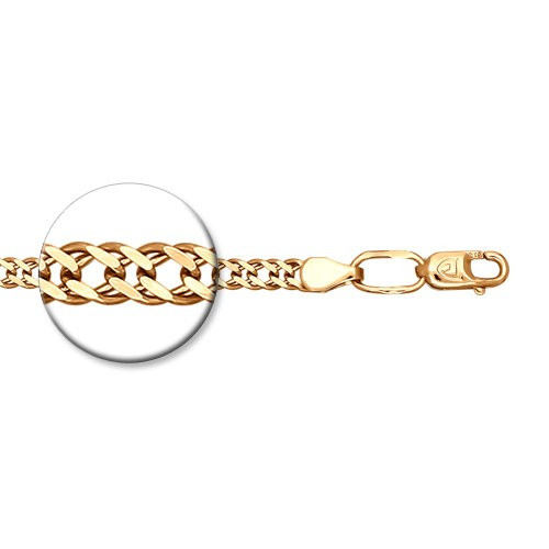 Браслет из золочёного серебра | SOKOLOV