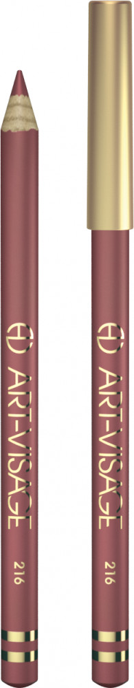 Карандаш для губ классический, тон 216 | Art-Visage