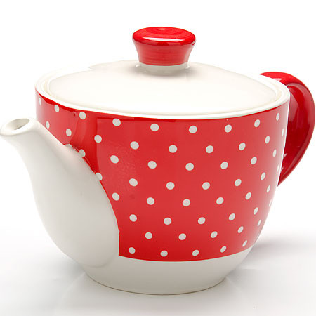 Чайник заварочный «Белый горох» (900 мл) | Белый горох | Loraine